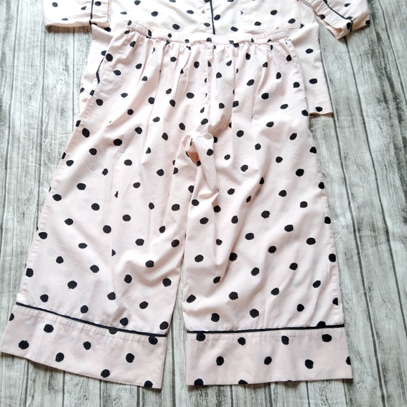 Kate Spade Elbow Sleeve Capri Pajama Set sz S - Picture 7 of 7